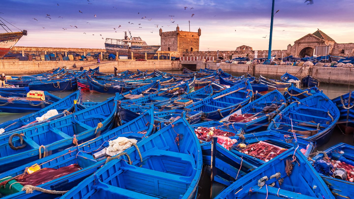 puerto en Marruecos